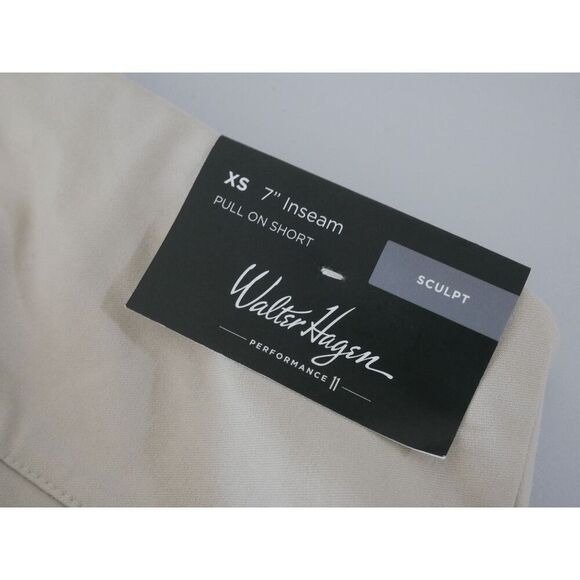 Lady Hagen Women's 7'' Golf Sculpt Pull on Shorts XS Khaki Tan - Picture 6 of 12